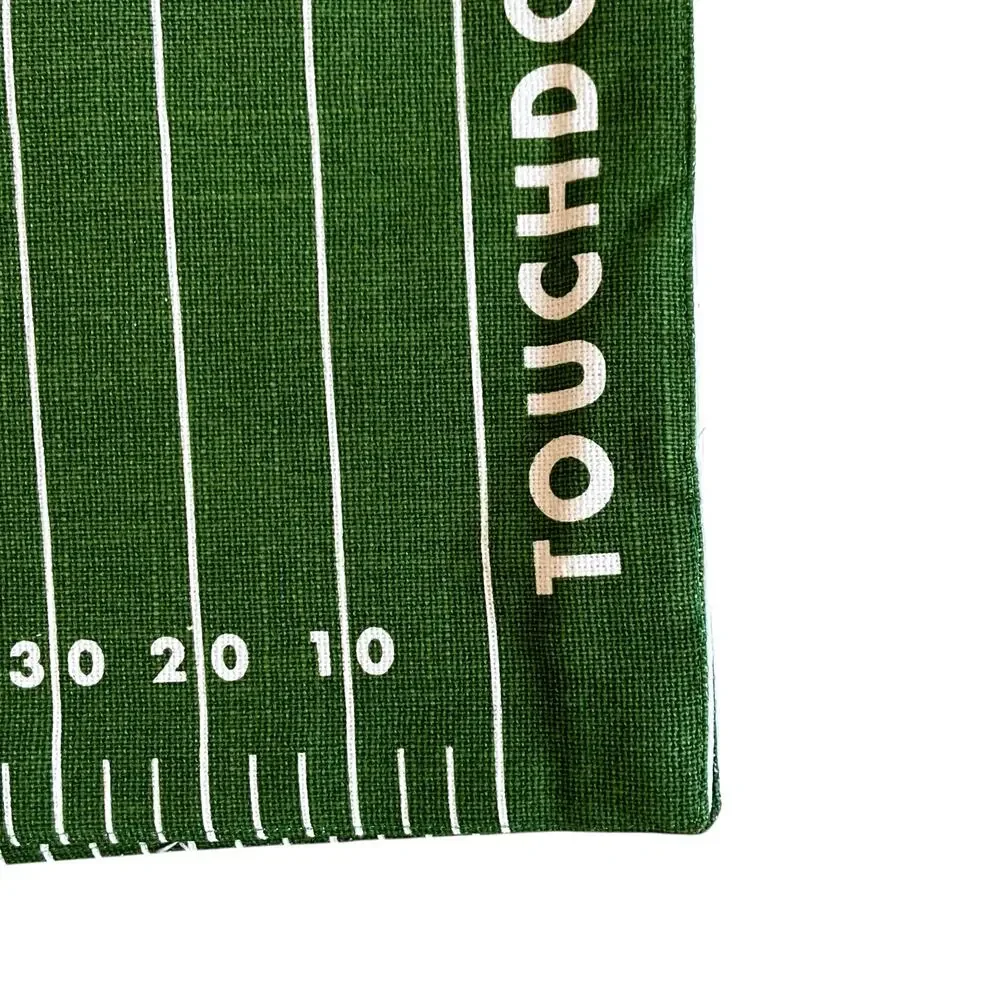 Fall Football TOUCHDOWN Placemats 13x19 Game Day Football Field Set of 4 New